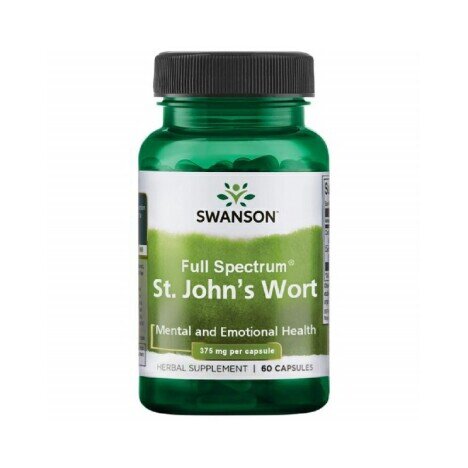 St. John's Wort - Sunatoare 375mg 60 Capsule, Swanson